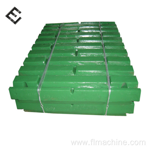 High Manganese Steel Casting Jaw Crusher Plate